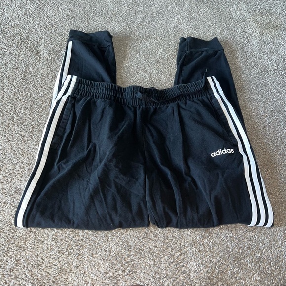 Adidas - Black Joggers - Large - Picture 2 of 5